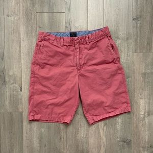 J. Crew Light Red Shorts Size 32